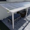 Benelux Veranda  10,20 mt x  3,20 mt – Cream – Opal Polycarbonate - inclusief montage
