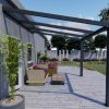 Benelux Veranda  3,06 mt x  3,60 mt – Anthracite – Opal Polycarbonate - Afbeelding 2