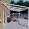 Benelux Veranda  5 mt x  3,20 mt – Cream – Glass - inclusief montage - Afbeelding 2