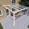Benelux Veranda  5 mt x  3,20 mt – Cream – Glass - inclusief montage