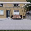 Benelux Veranda  4,60 mt x  3,40 mt – Cream – Helder Polycarbonate - inclusief montage - Afbeelding 3