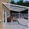 Benelux Veranda  5 mt x  4 mt – Cream – Opal Polycarbonate - inclusief montage - Afbeelding 2