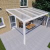 Benelux Veranda  5 mt x  4 mt – Cream – Opal Polycarbonate - inclusief montage
