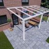 Benelux Veranda  5,20 mt x  4 mt – Cream – Glass - inclusief montage