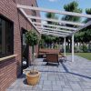 Benelux Veranda  6,06 mt x  3,60 mt – Cream – Helder Polycarbonate - Afbeelding 2