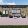 Benelux Veranda  6,30 mt x  3,10 mt – Anthracite – Glass - inclusief montage - Afbeelding 3