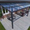 Benelux Veranda  9,06 mt x  3,60 mt – Anthracite – Glass - inclusief montage